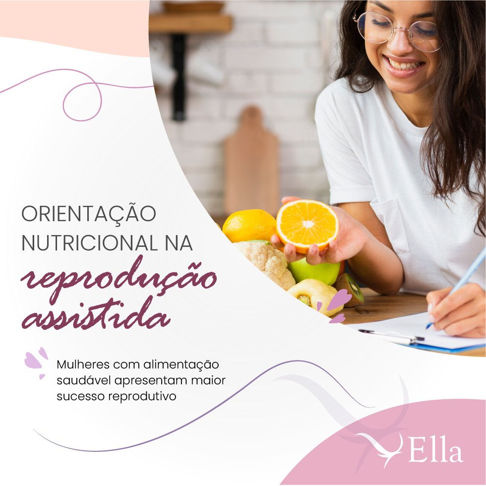 You are currently viewing Orientação nutricional na Reprodução Assistida