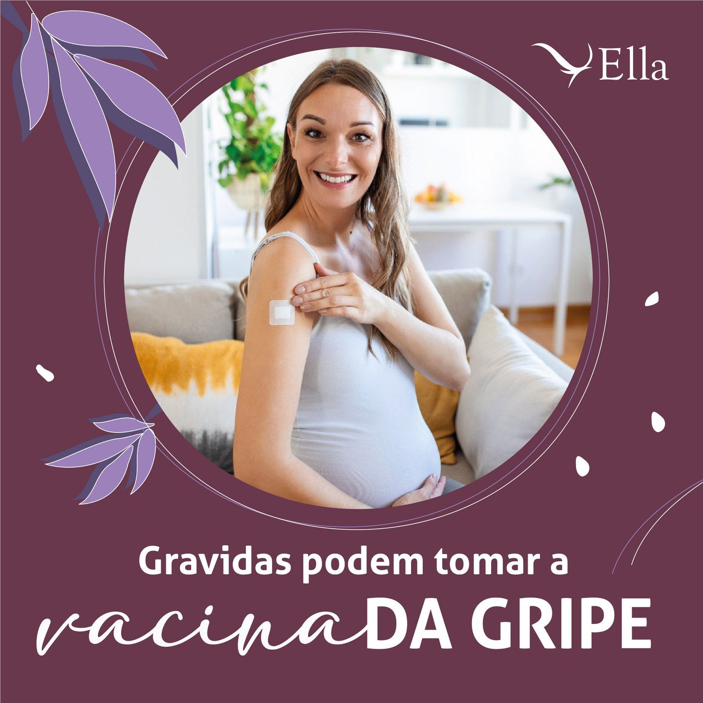 Gravidas podem tomar a vacina da gripe – Ella